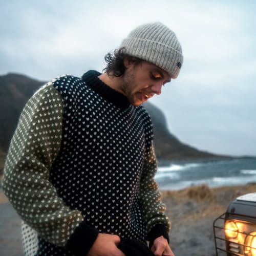 laydown image of Nordsjo Crew Neck