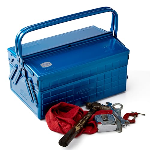 laydown image of Two Level Tool Box