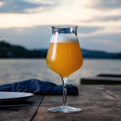 laydown image of TeKu Beer Glasses - Set of 4