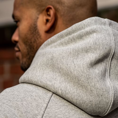 laydown image of 10-Year Pullover Hoodie