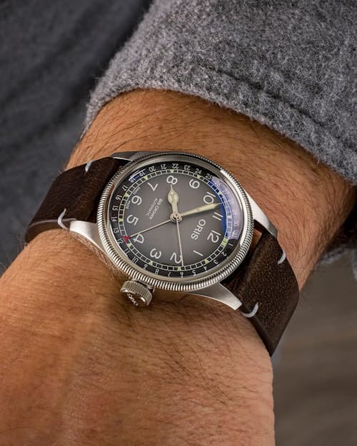 lifestyle image of Oris X Cervo Volante