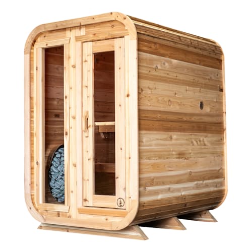 laydown image of The Charlie Cabin Sauna