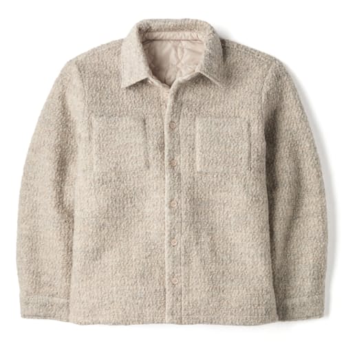 laydown image of Mount Reversible Overshirt