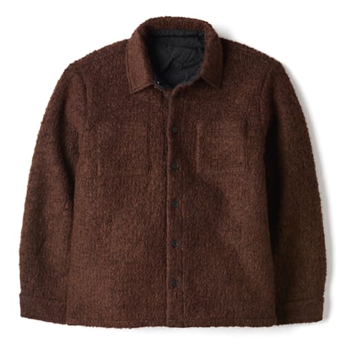 laydown image of Mount Reversible Overshirt