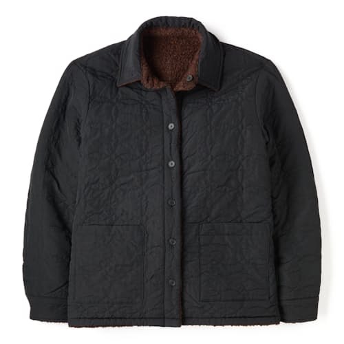 laydown image of Mount Reversible Overshirt