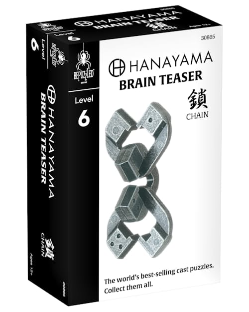laydown image of Chain Brain Teaser Puzzle