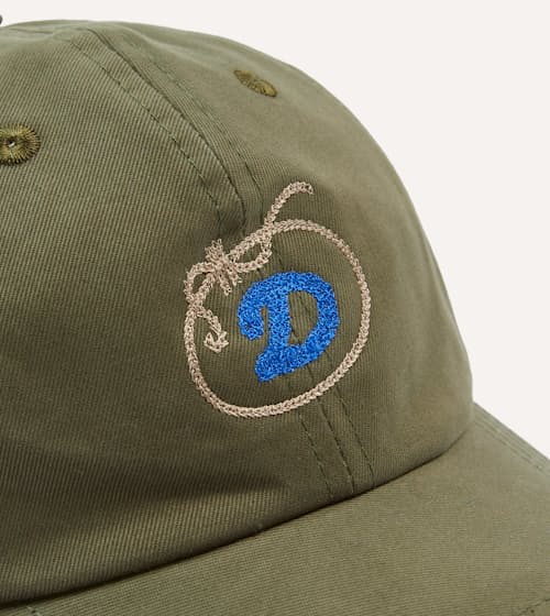 laydown detail image of D Lasso Baseball Cap