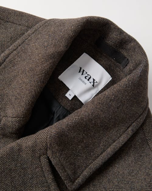 laydown detail image of Magnus Double Breasted Overcoat