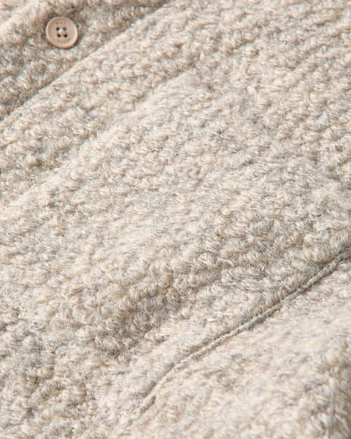 laydown detail image of Mount Reversible Overshirt