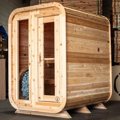 lifestyle image of The Charlie Cabin Sauna