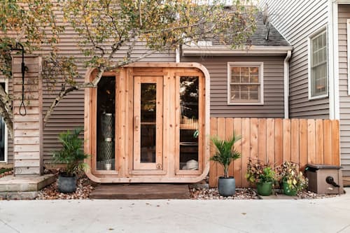lifestyle image of The Crew Cabin Sauna