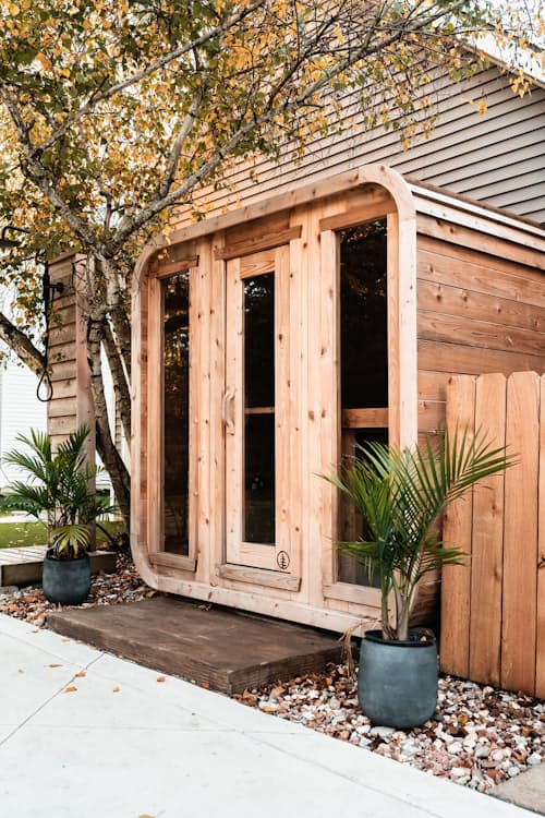 lifestyle image of The Crew Cabin Sauna