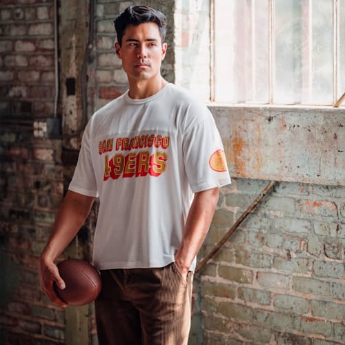 lifestyle image of Halfback T-Shirt