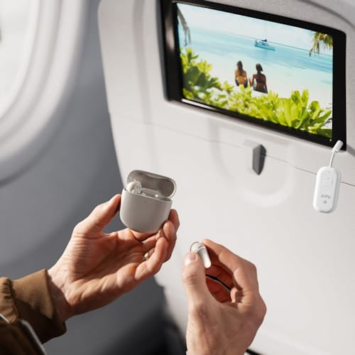 lifestyle image of AirFly Pro 2