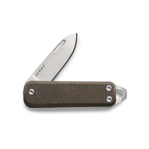 laydown image of The Elko Pocket Knife
