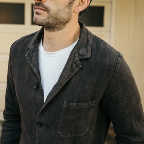 laydown image of Linen Blazer