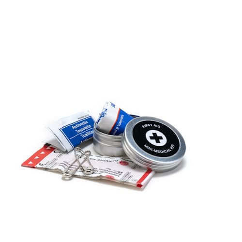 laydown image of Mini Camp Supplies Kit