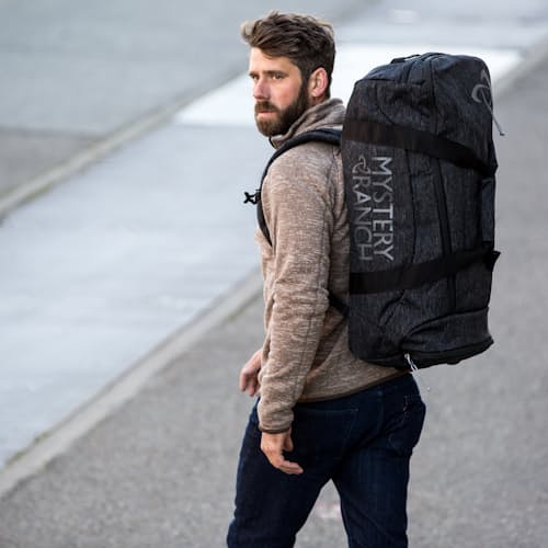 laydown image of Mission Duffel - Backpack Hybrid - 55L