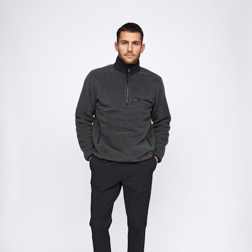laydown image of High Pile Pullover