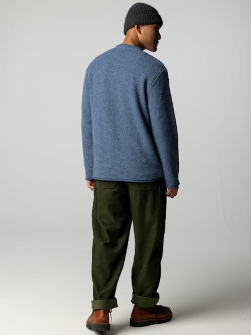 on model image of Barents Rollneck Sweater