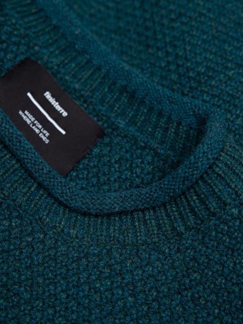 laydown detail image of Barents Rollneck Sweater