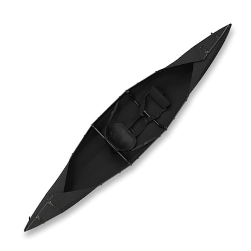 laydown image of VIK 3.8 PRO folding kayak
