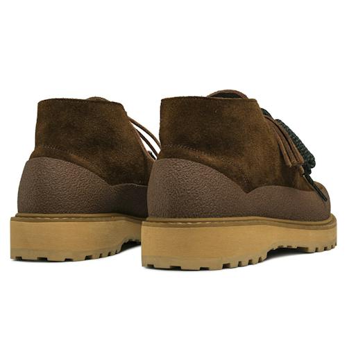 laydown image of Diemme x Clarks Chukka