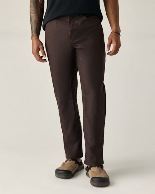 on model image of Rover Double-Knee Work Pant - HB Athletic Straight