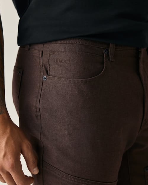 on model image of Rover Double-Knee Work Pant - HB Athletic Straight