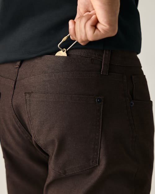 on model image of Rover Double-Knee Work Pant - HB Athletic Straight