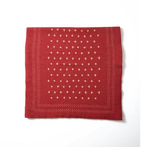 laydown image of Aizome Indigo Scarf