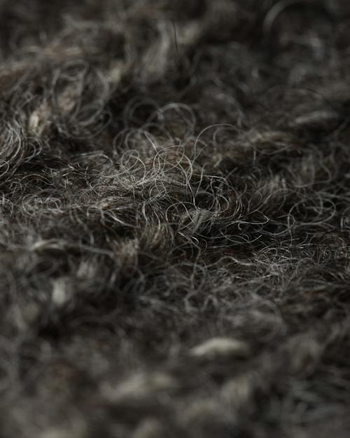 laydown detail image of Alpaca Horseshoe Beanie