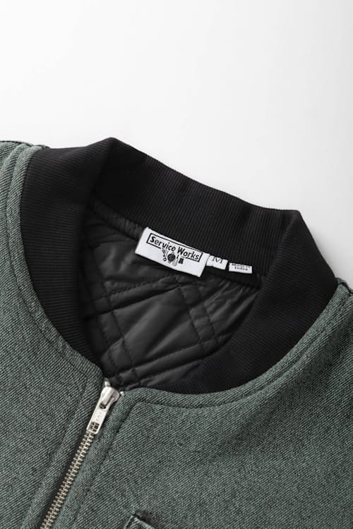 laydown detail image of OD Work Vest
