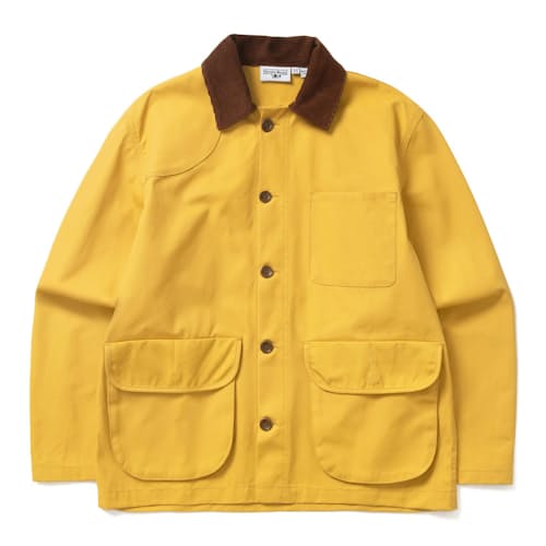 laydown image of Waxed Barn Coat