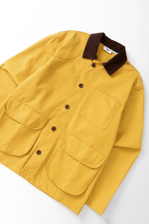 laydown detail image of Waxed Barn Coat