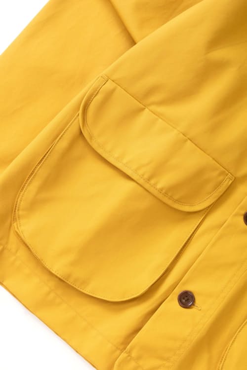 laydown detail image of Waxed Barn Coat