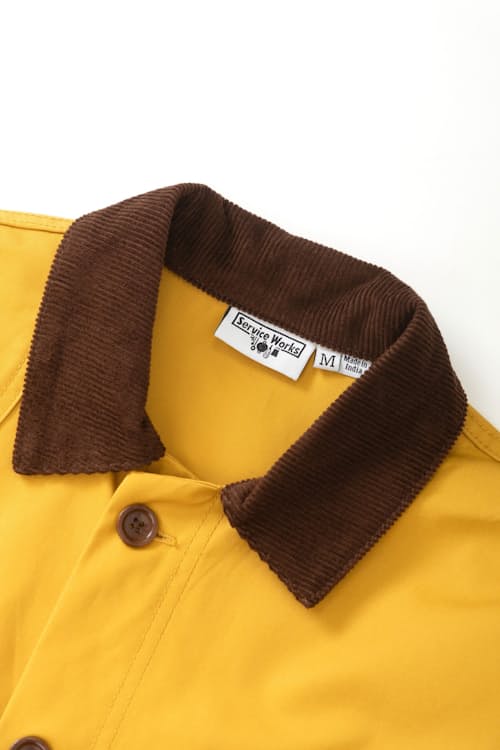 laydown detail image of Waxed Barn Coat