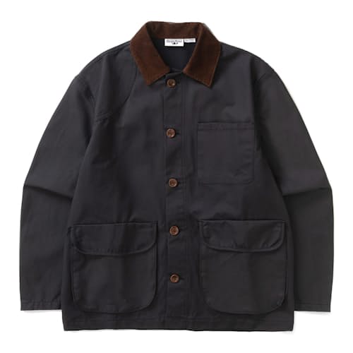 laydown image of Waxed Barn Coat