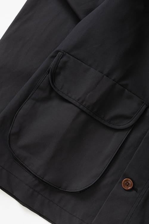 laydown detail image of Waxed Barn Coat