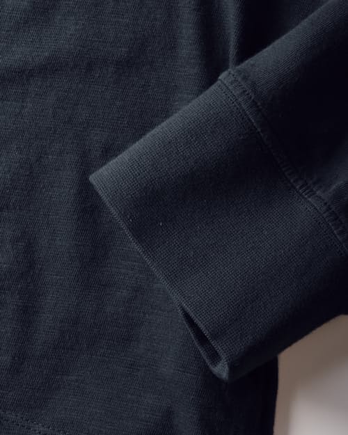 laydown detail image of Vintage Slub Long Sleeve Polo