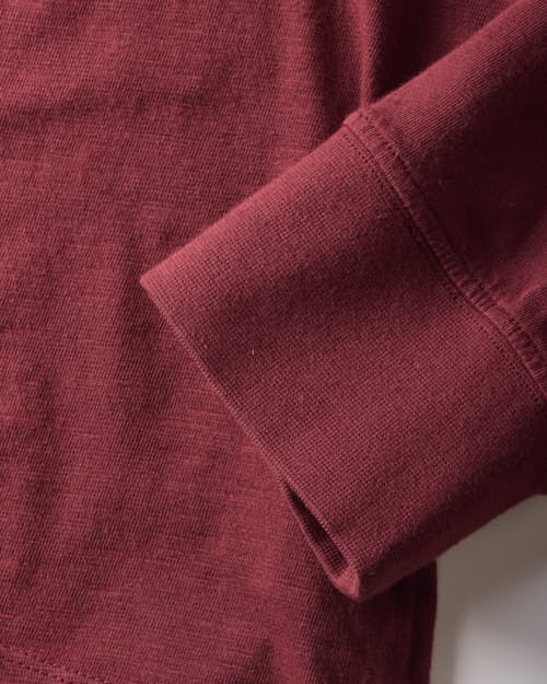 laydown detail image of Vintage Slub Long Sleeve Polo