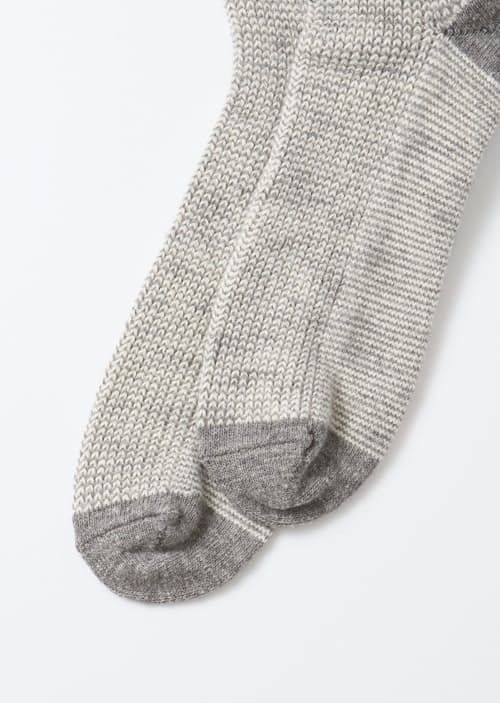 laydown detail image of Recycled Cotton Wool Daily 3 Pack Socks