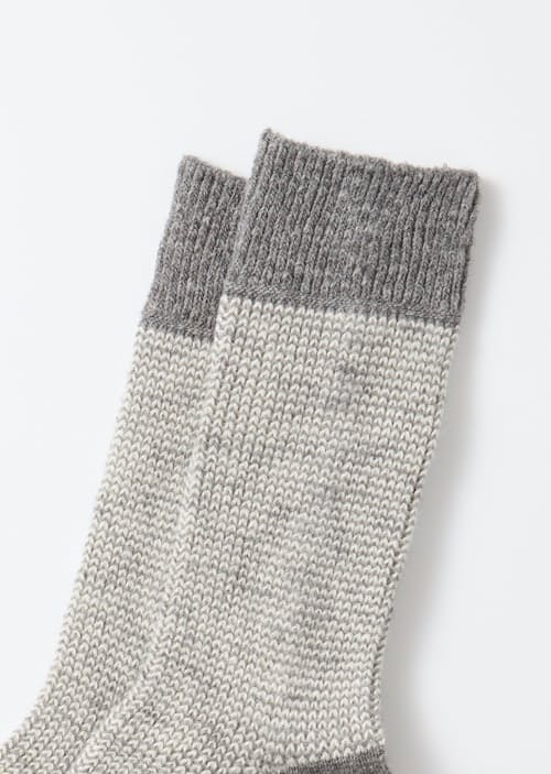 laydown detail image of Recycled Cotton Wool Daily 3 Pack Socks
