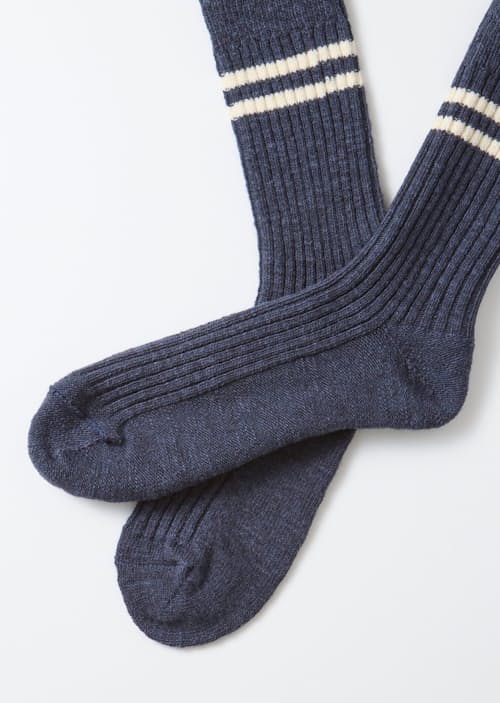laydown detail image of Recycled Cotton Wool Daily 3 Pack Socks