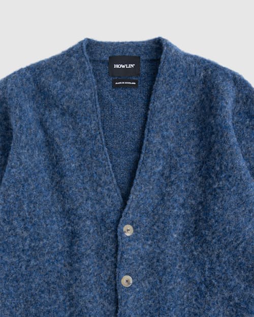 laydown detail image of Midnight Raver Cardigan Sweater