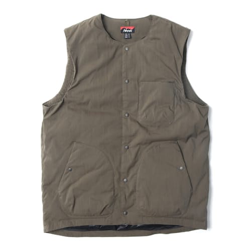 laydown image of Hinoc Ripstop Down Insulated Vest