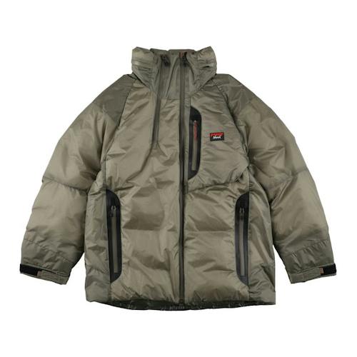 laydown image of Aurora Stand Collar Light Down Insulated Jacket