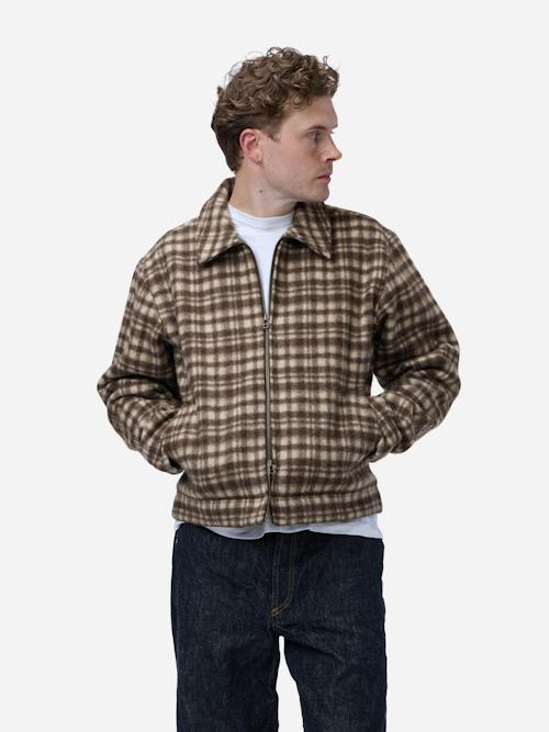 on model image of Club Jacket