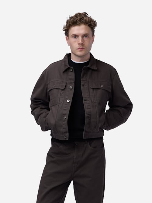 on model image of Trucker Jacket