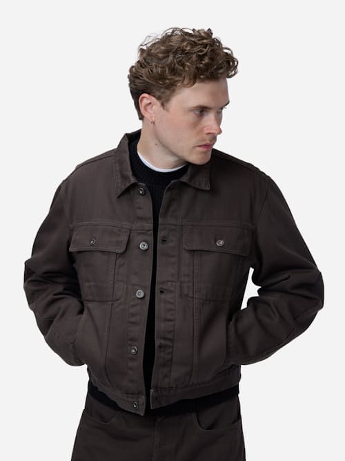 on model image of Trucker Jacket